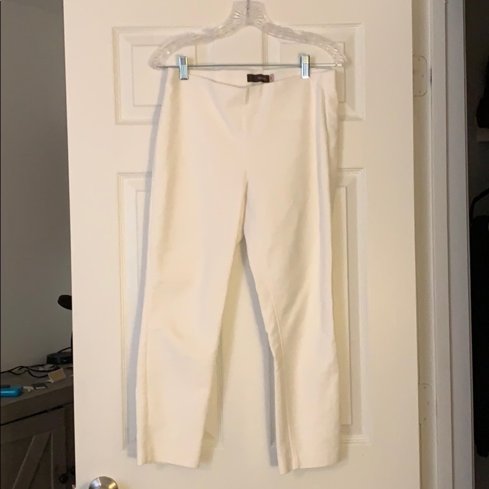 White dress pants